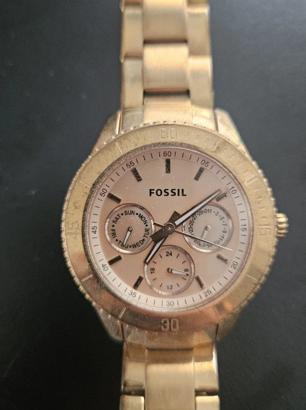 Fossil Stella Rose Gold Watch